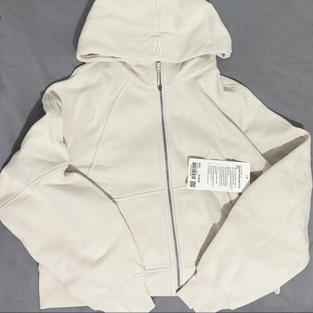 NWT Lululemon Scuba Oversized Full Zip